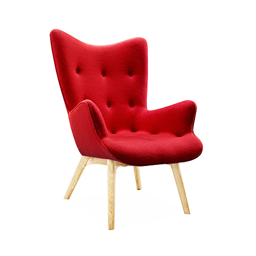 LC-015R 红色休闲椅